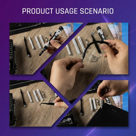 VMAN 115/117in1 Precision Screwdriver Set Mini Professional Magnetic Repair Tool Kit suitable for Phone Computer Electronic Etc.