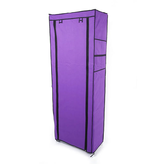 10 Layer 9 Grid Shoe Rack Shelf Storage Closet Organizer Purple