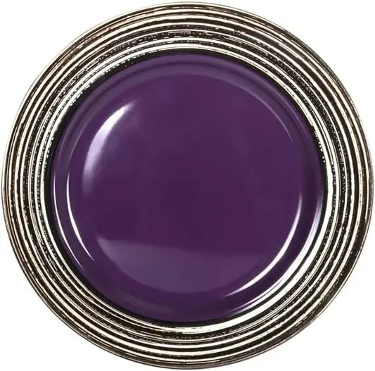 Stoneware Handcrafted Tree Bark Effected Glaze Dinnerware Set (Lavender/Purple, Service for 4-16pc Set)