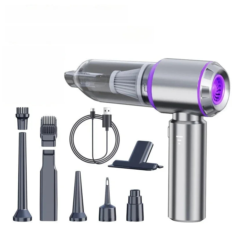Portable Handheld Vacuum 30000Pa Cordless Car Vacuum Cleaner With Brushless Motor