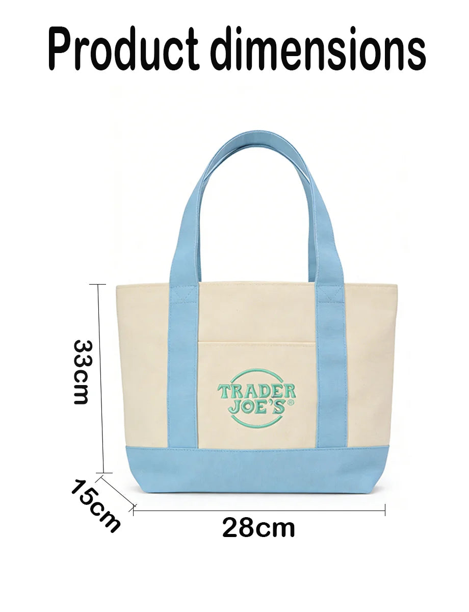 Trader Joe's Mini Canvas Tote Bags