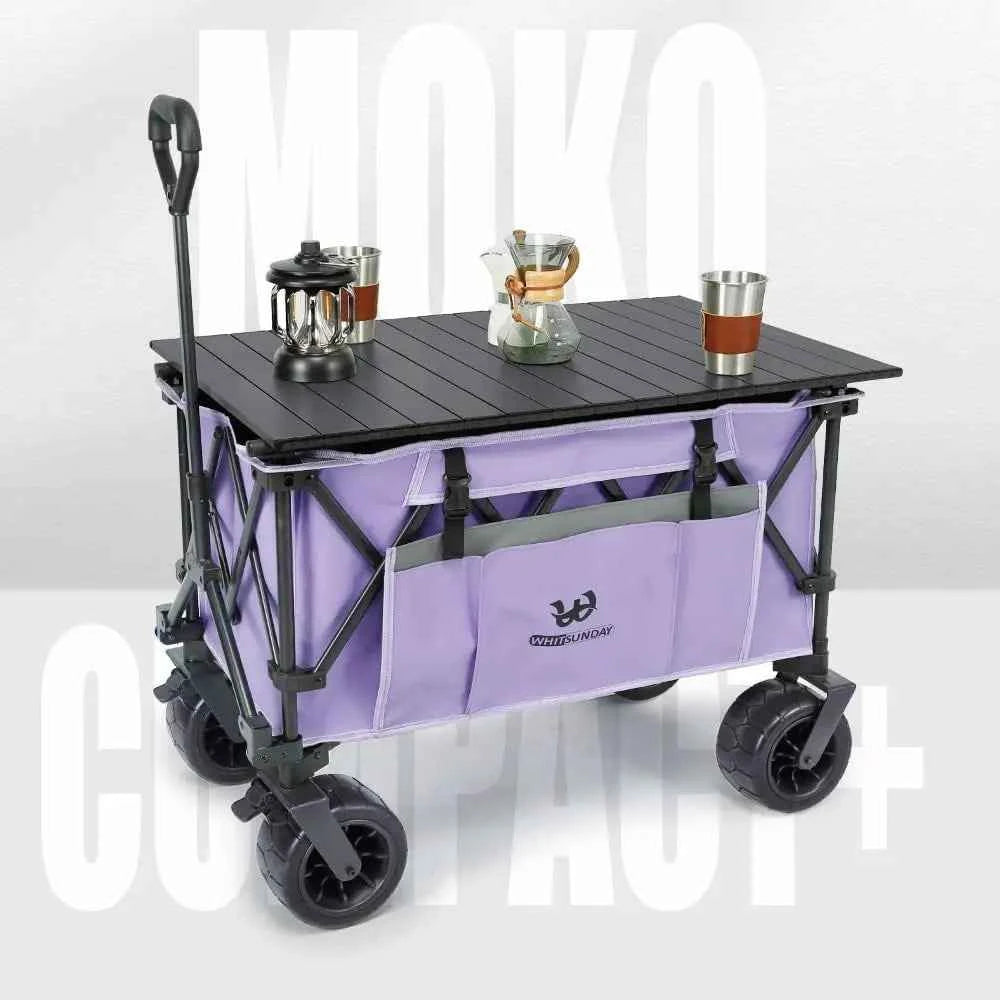 All-Terrain Heavy-Duty Utility Wagon, 400 lbs Capacity - Purpleobsessions