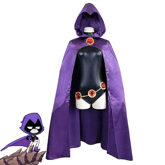 Dark Magic Witch Costume, Gothic hooded cape