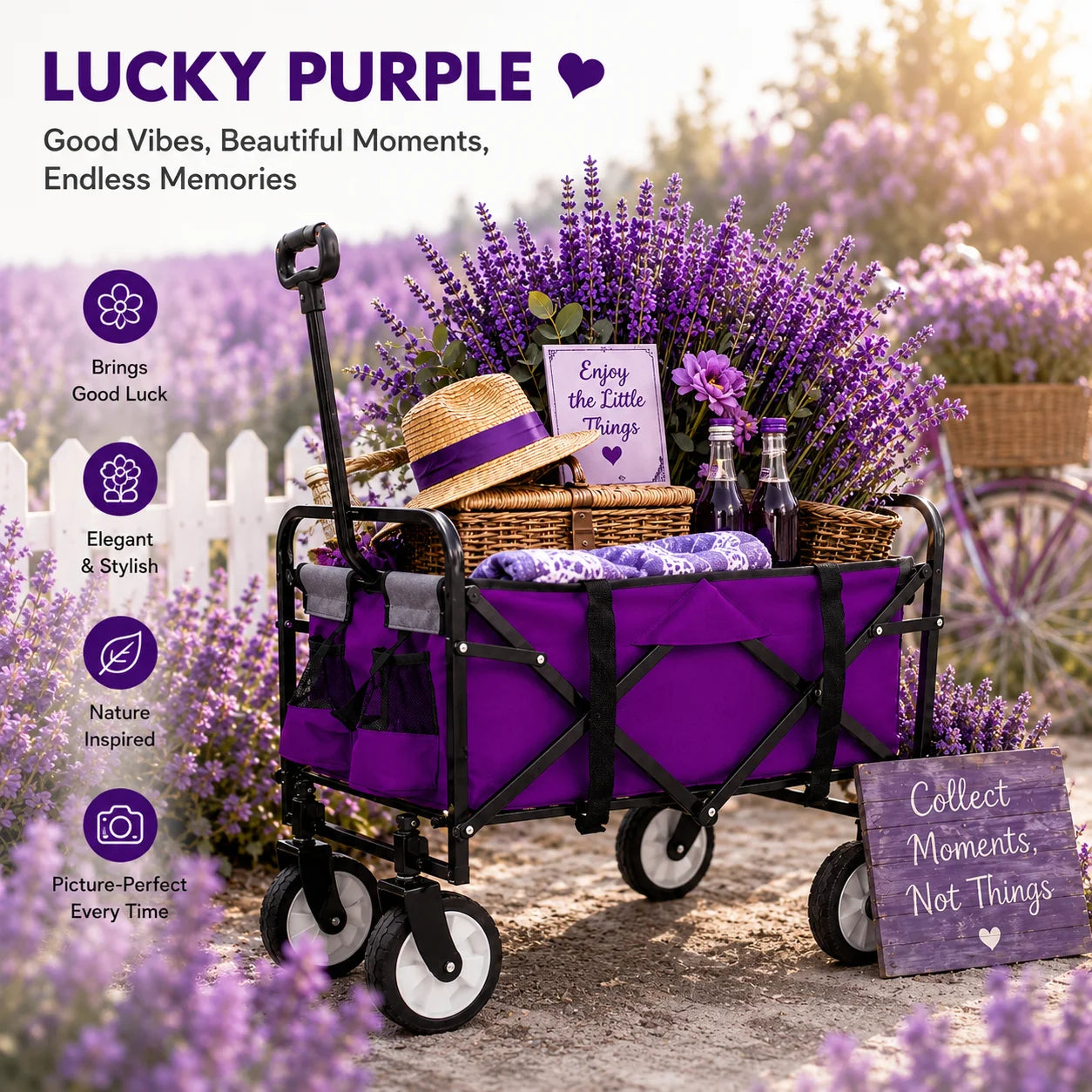 Folding Wagon  with Large Capacity
