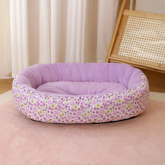Floral All Season Dog Bed