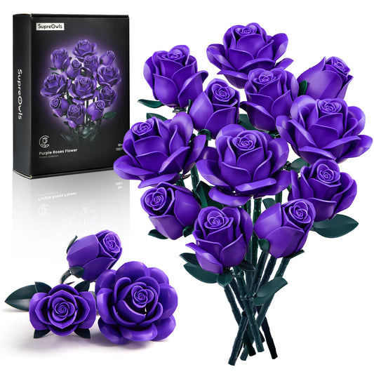 Purple Roses Bouquet