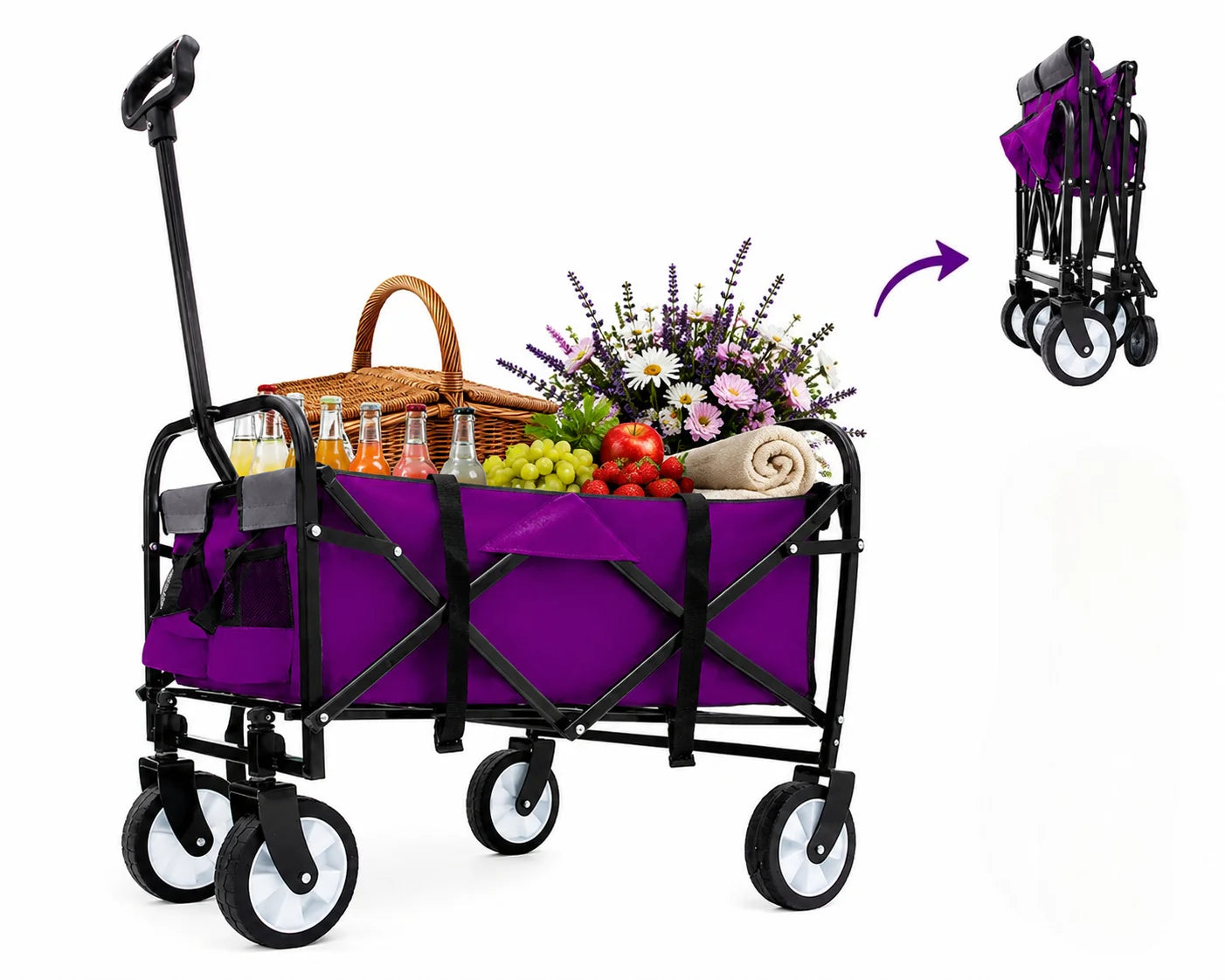 Folding Wagon  with Large Capacity