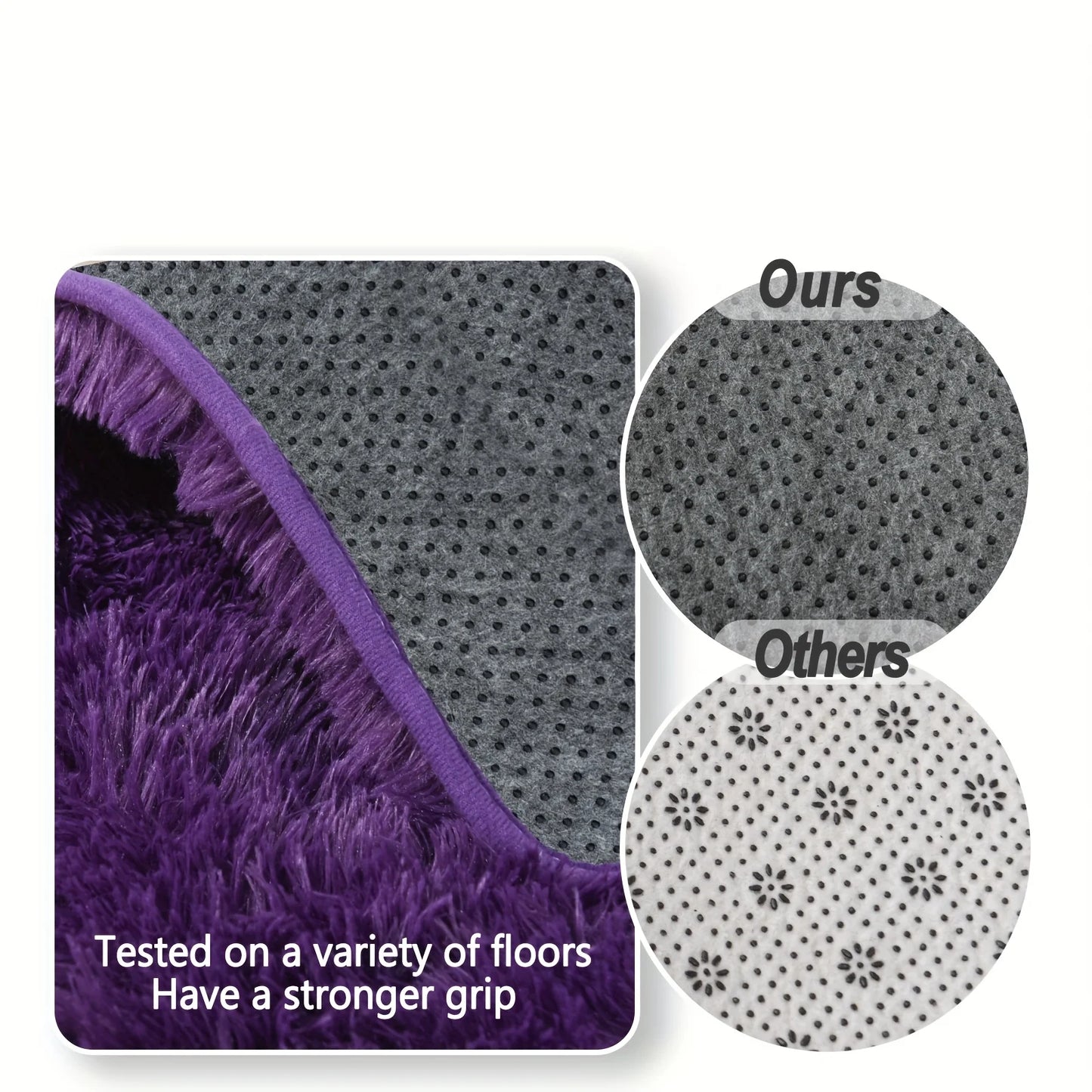 Luxury Soft Shaggy Non-Slip Rugs