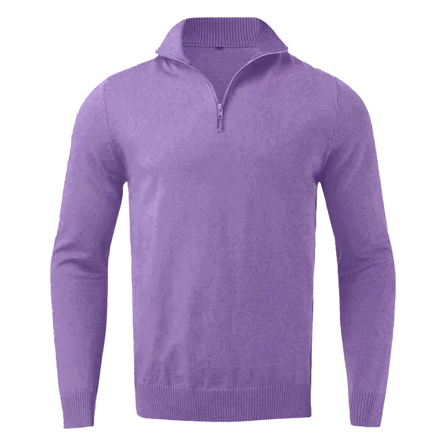 Sweaters For Men Clearance Casual Simple Bottom Sweater Warm Knit Half Zip Long Sleeve Sweater