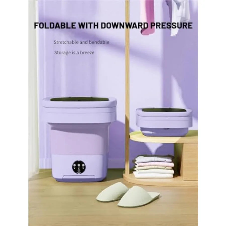 Portable Washing Machine Mini Washer 20L Upgraded Large Capacity Foldable Washer.