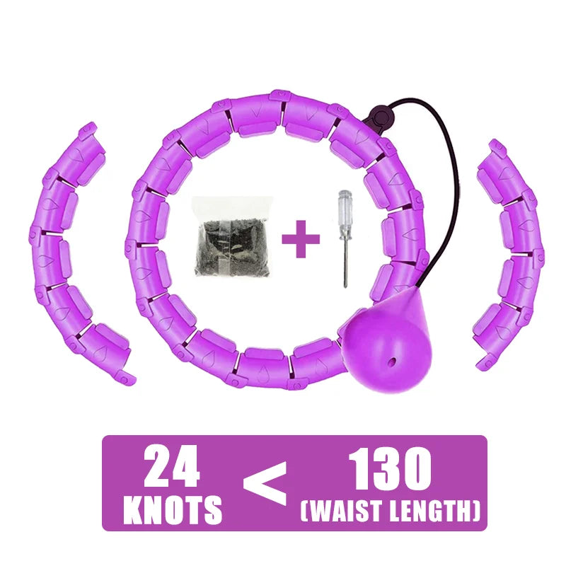 Weighted Fitness Circle Hoops for Adults Weight Loss