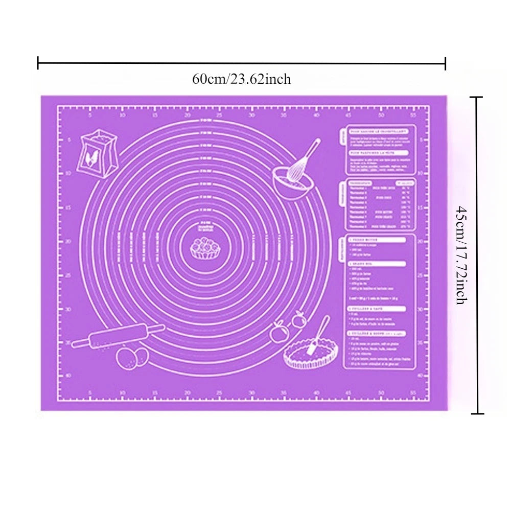 Silicone Rolling Mat,  Non slip, Non-stick