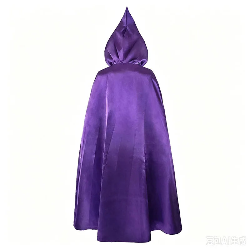 Dark Magic Witch Costume, Gothic hooded cape