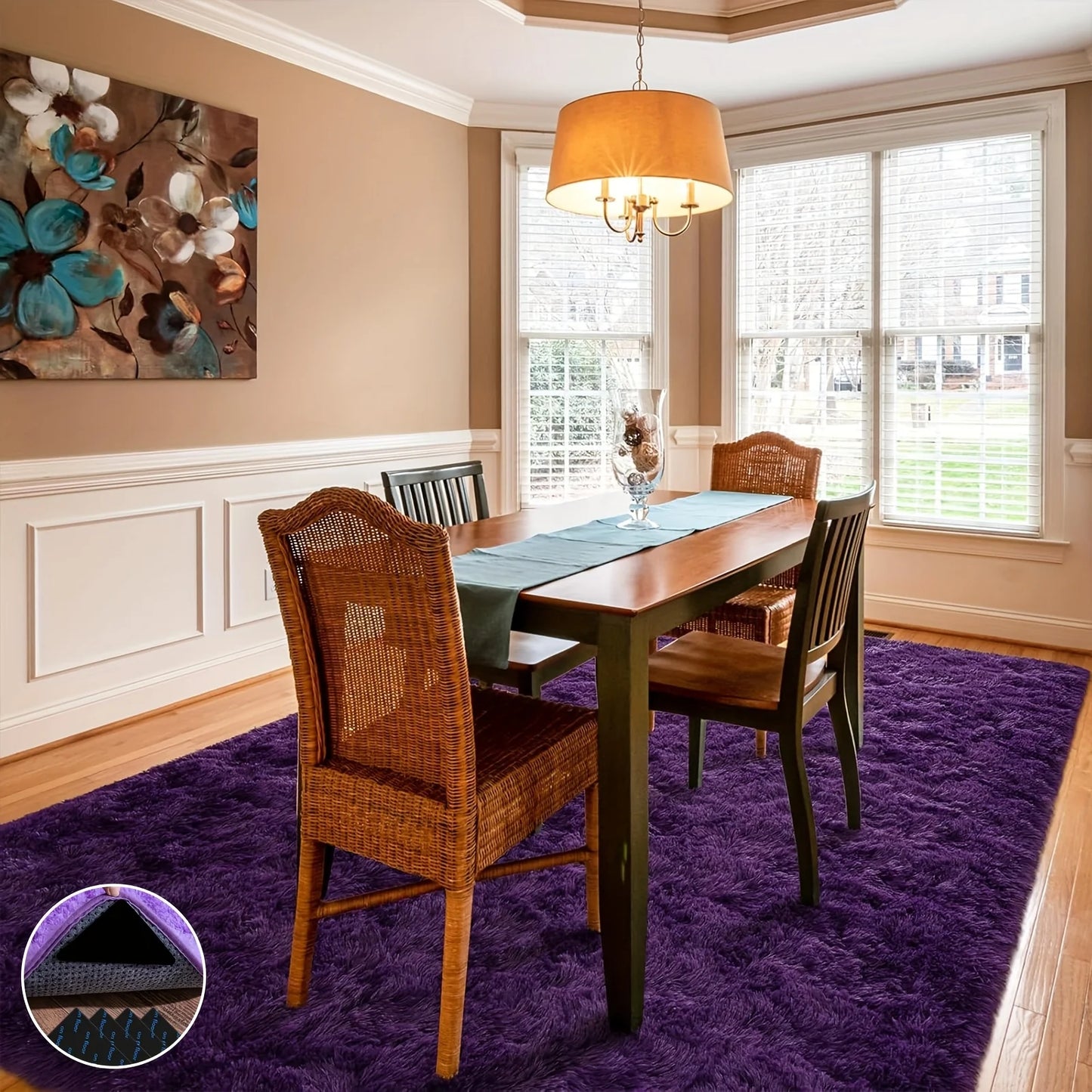 Luxury Soft Shaggy Non-Slip Rugs