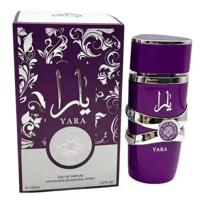 YARA Purple Eau De Parfum, Women's Fragrance with Rich Floral and Vanilla Notes