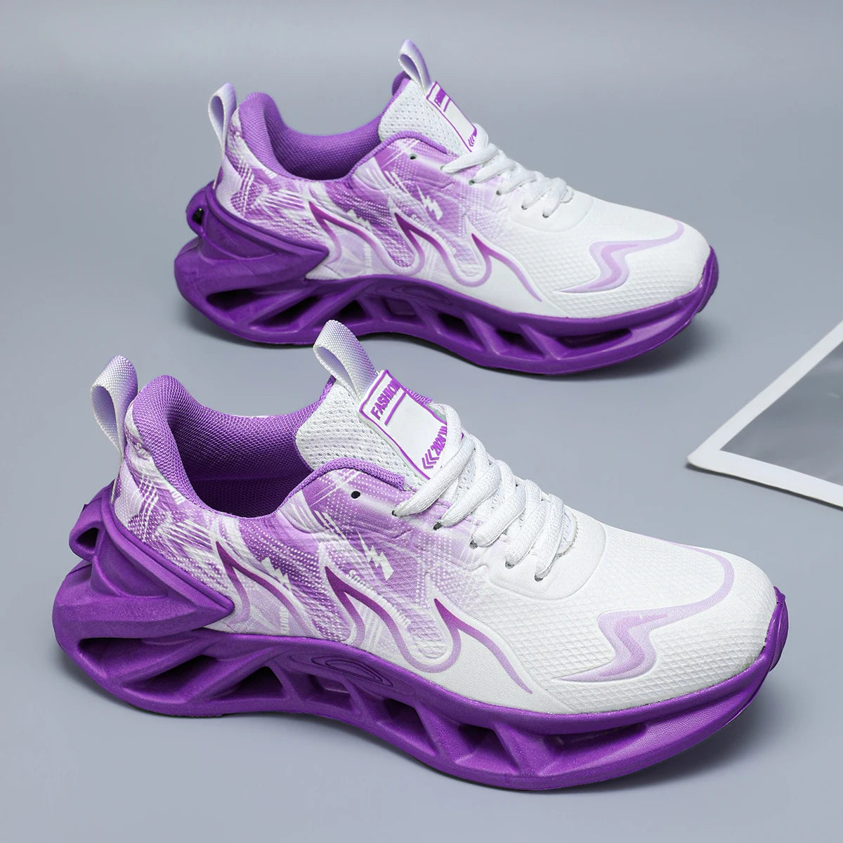 Running shoes for men and women, lightweight mesh, breathable and comfortable, flat and soft tennis shoes