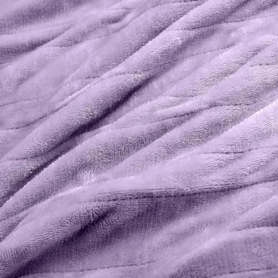 LuxeHeat Heated Blanket Electric Blanket, Soft Flannel Sherpa Heated, Heating Blanket with 5 Heat Settings, 3 hrs Timer Auto