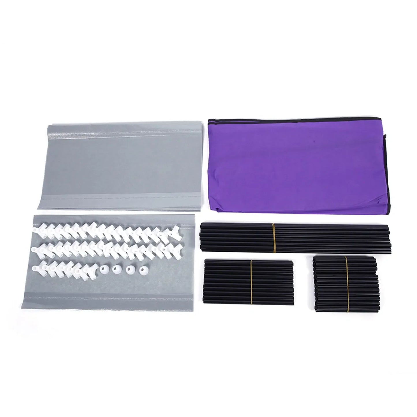 10 Layer 9 Grid Shoe Rack Shelf Storage Closet Organizer Purple