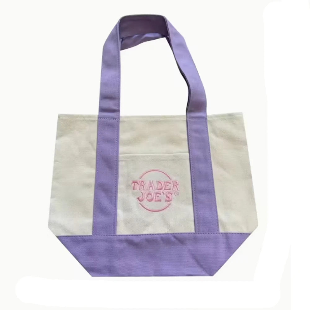 Trader Joe's Mini Canvas Tote Bags