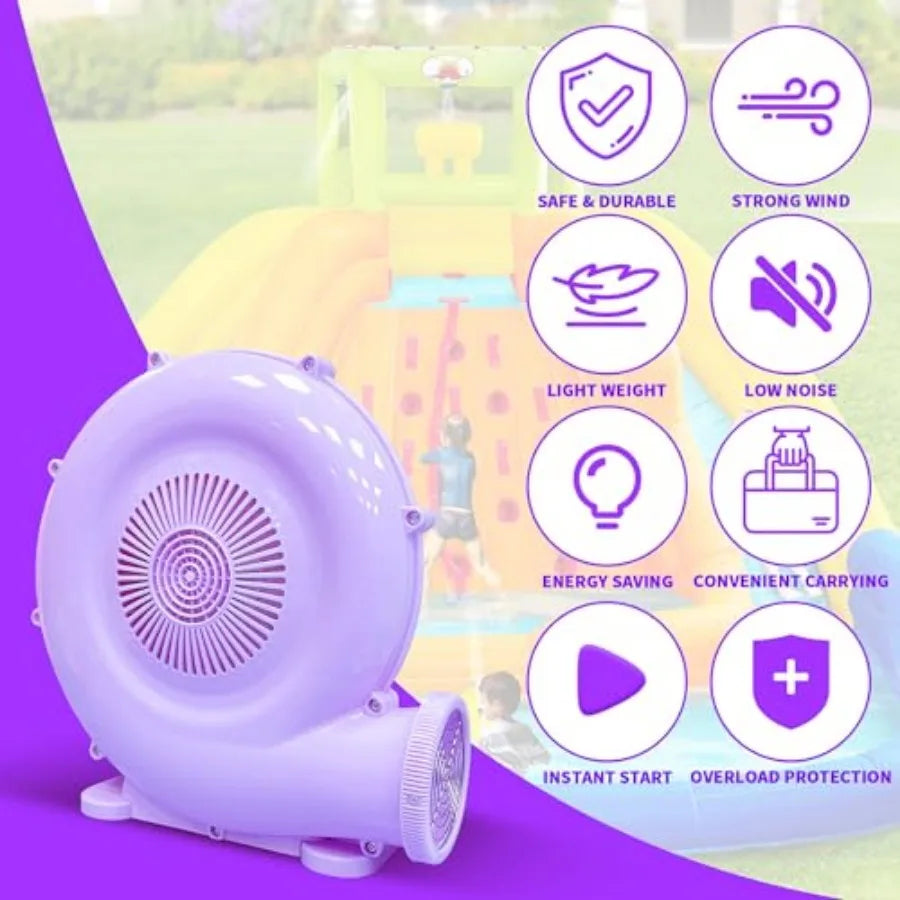650W Purple Air Blower for Inflatables