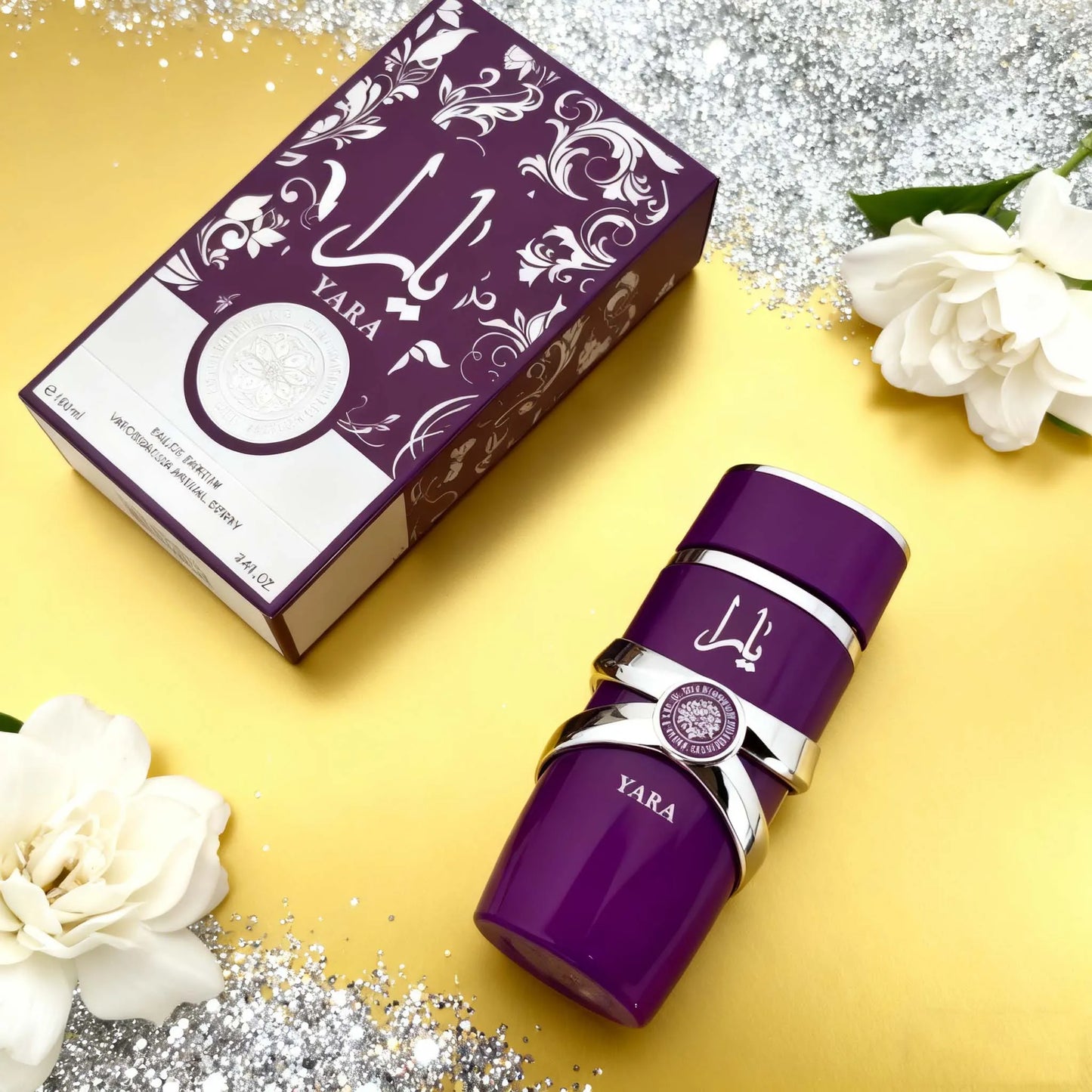 YARA Purple Eau De Parfum, Women's Fragrance with Rich Floral and Vanilla Notes