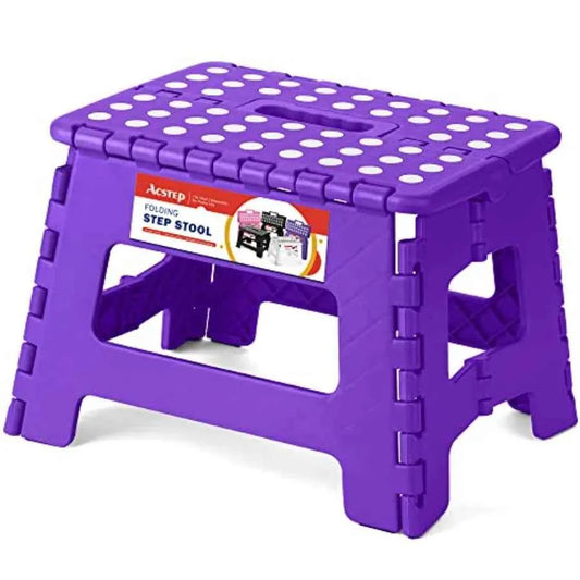Portable Collapsible Plastic Step Stool