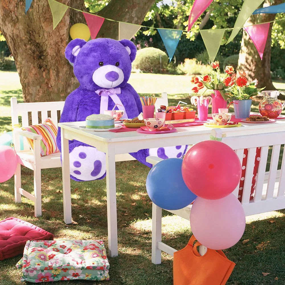 Giant Teddy Bear Stuffed Animals, 5Ft Big Bear Plush, Large Stuffed Toy