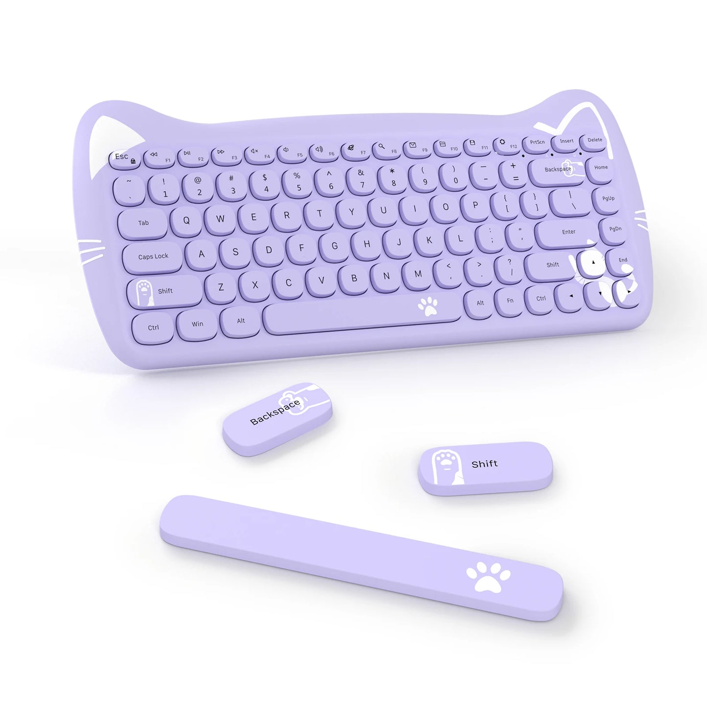 AJAZZ 3060i Wireless Cute Computer Keyboard