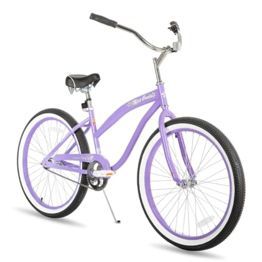 Beach Cruiser Bike , Single Speed, Steel Frame