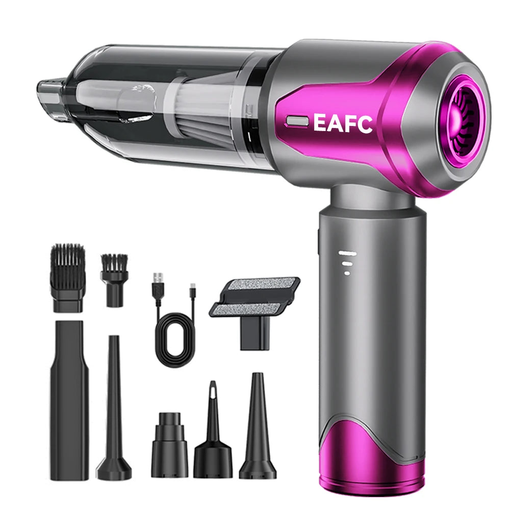 Portable Handheld Vacuum 30000Pa Cordless Car Vacuum Cleaner With Brushless Motor