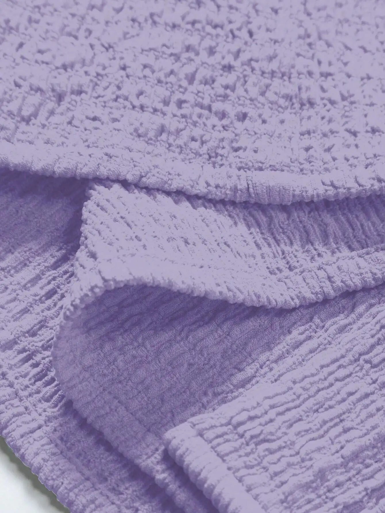 Lavender Loose Fit Short Sleeve Collared Shirt for Men