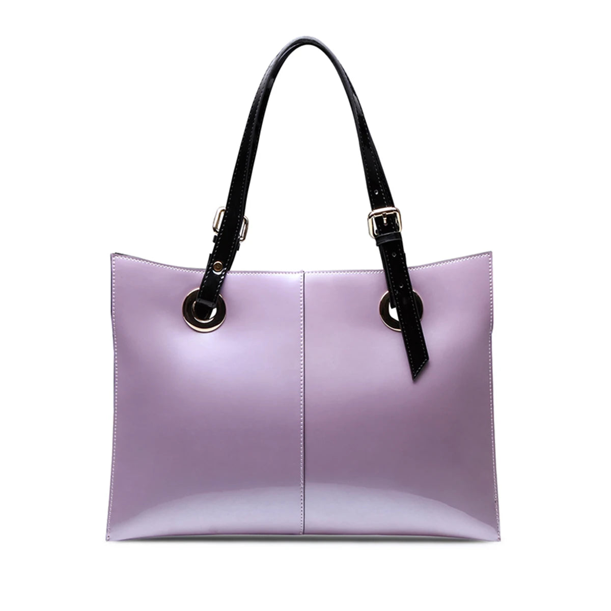 Patent Leather Handbags for Women, Designer, Luxury Tote Bag Large Capacity ,Business Vintage