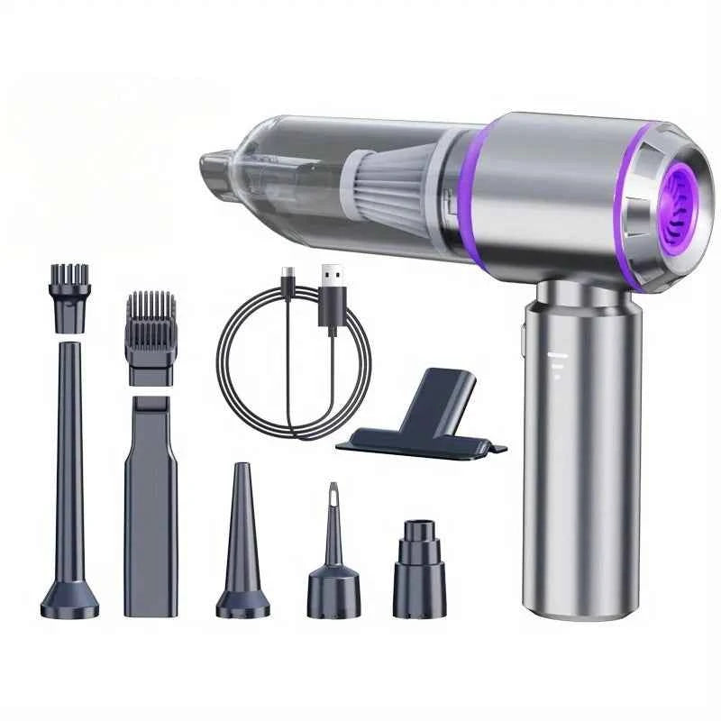 Portable Handheld Vacuum 30000Pa Cordless Car Vacuum Cleaner With Brushless Motor