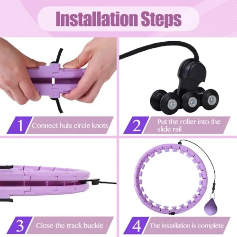 Waist Exercise Ring for Adults Weight Loss