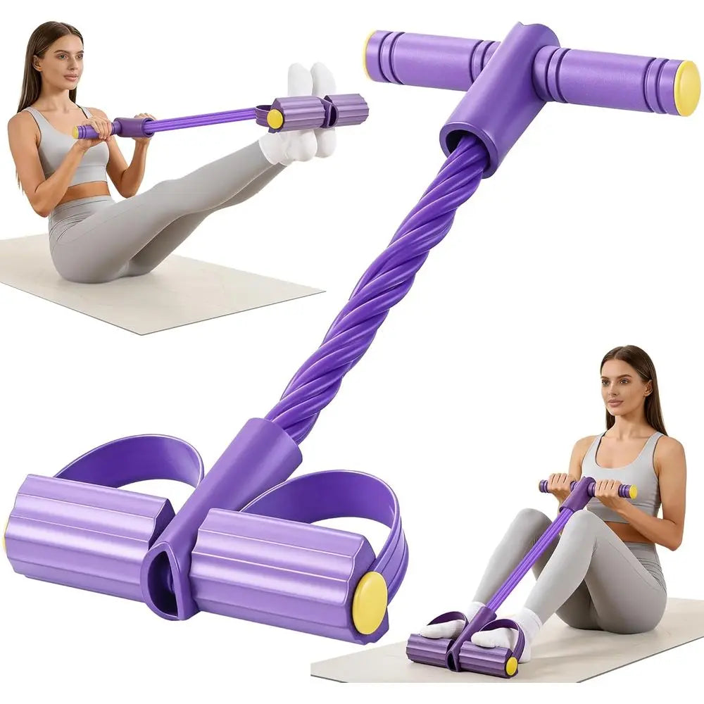 Enhanced Handle Pedal Exerciser with 6-Strand Tension