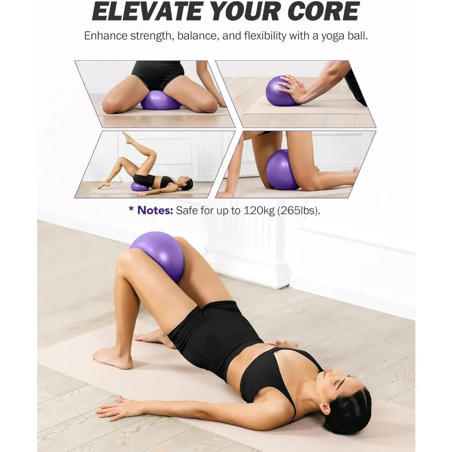 Upgraded Pilates Bar Kit with Resistance Bands Natural Latex, Heavy-Duty Stainless Steel