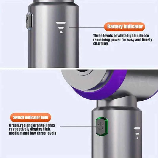 Portable Handheld Vacuum 30000Pa Cordless Car Vacuum Cleaner With Brushless Motor