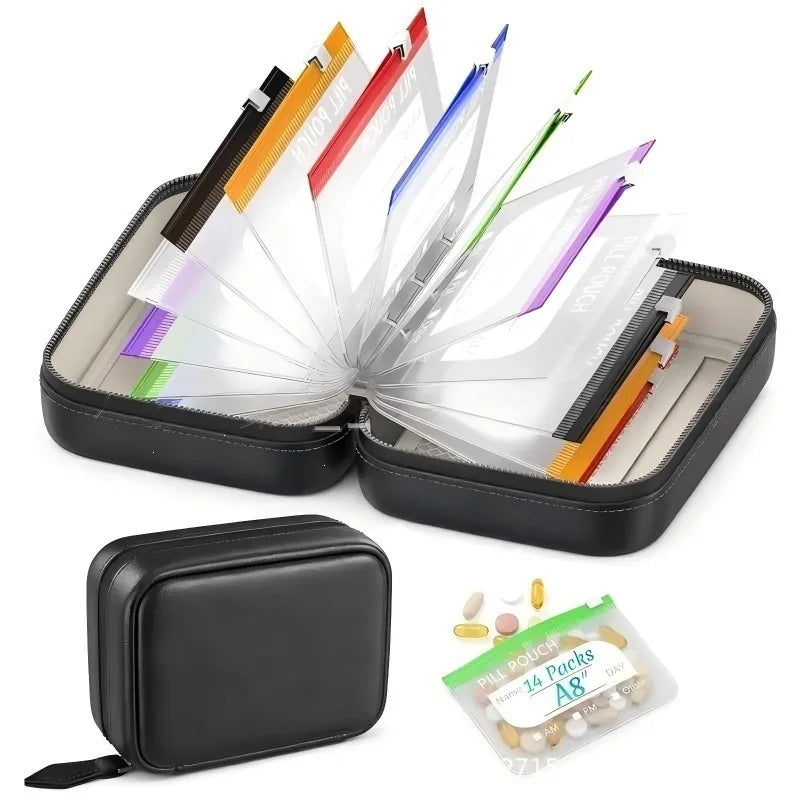 Food‑Grade Silicone Storage Bag Portable Reusable Travel Pouch
