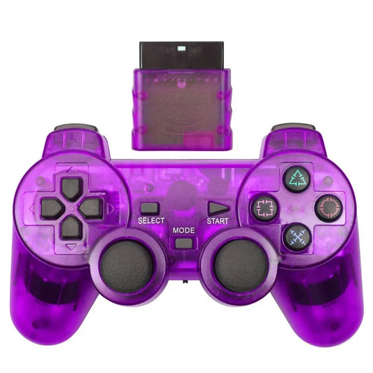 Wireless Gamepad for Sony PS2 Game Controller - Purpleobsessions