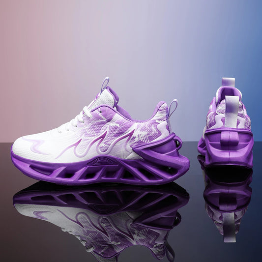 Running shoes for men and women, lightweight mesh, breathable and comfortable, flat and soft tennis shoes