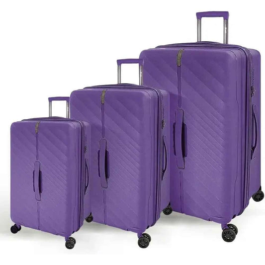 3-Piece Luggage Set: 20/26/30 with TSA Lock, Large Spinner Wheels