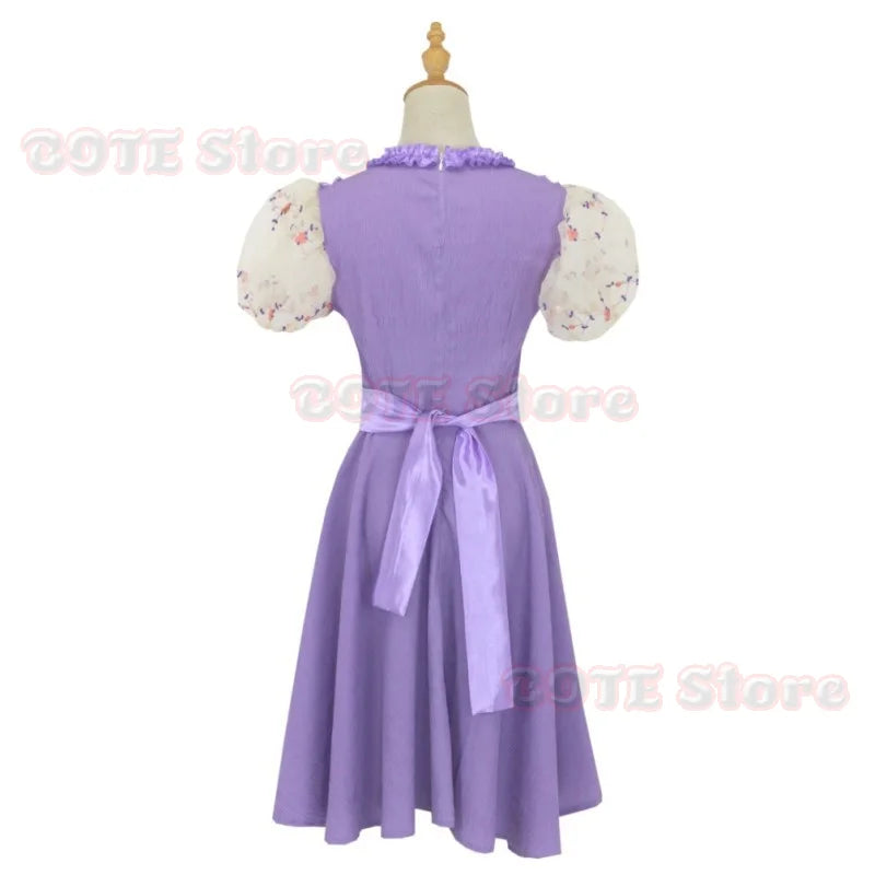 Movie K-12 Cosplay Costume Full Set Pink Purple Dress Uniform Suits for Women Outfit Halloween Carnival Party Clothes Roleplay