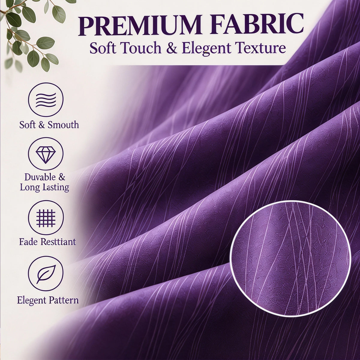 2 Panels Gradient Total Blackout Window Curtains, Grommet Thermal Insulated Drapes, 100% UV Block & Maximum Privacy, Easy Hanging