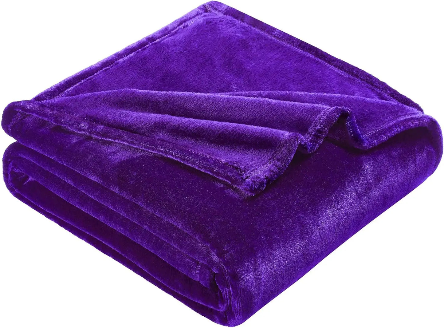 Super Soft Fuzzy Fleece Throw Blanket 50x60 Inches