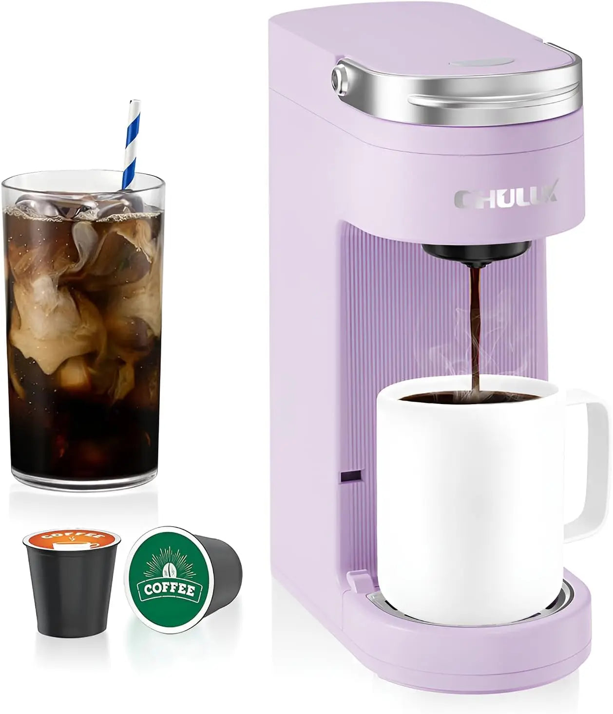 Slim Single Serve Coffee Maker for K Pods