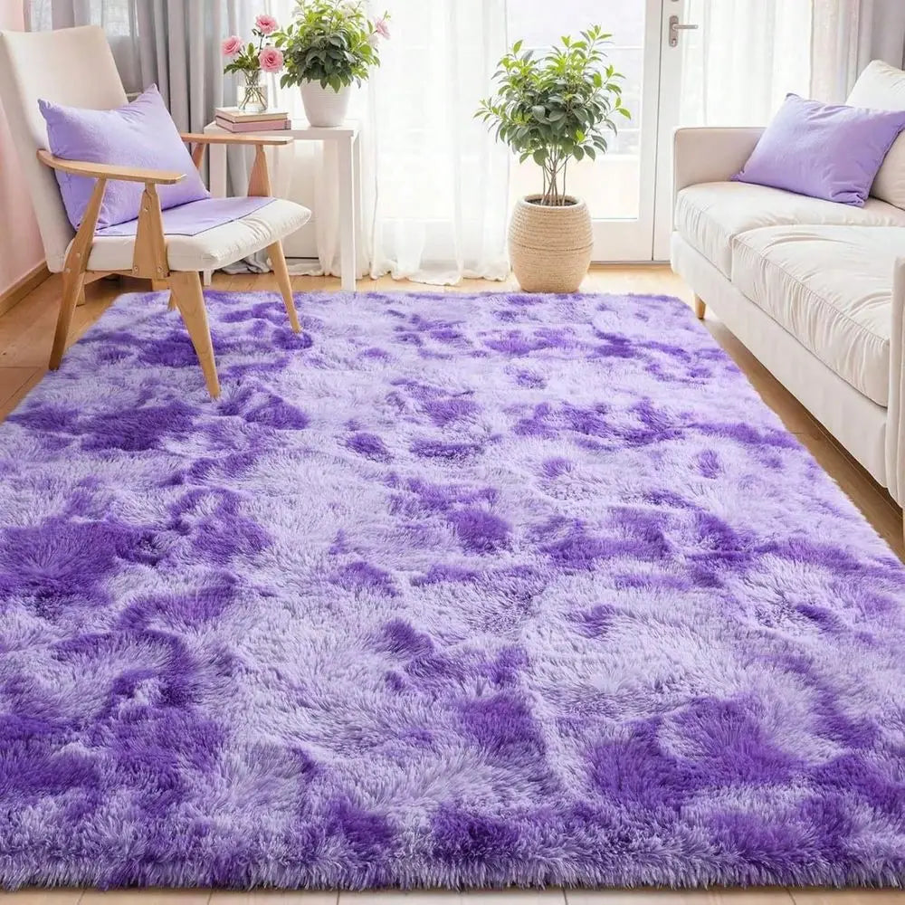Modern Fluffy Shaggy Area Rug Super Soft And Cozy Rug NonSlip