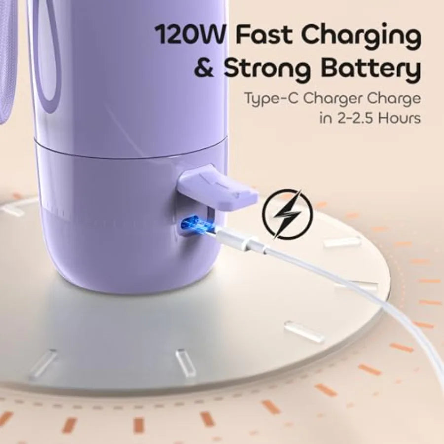 Portable Bottle Warmer for Travel - 3Min Fast Heating of Breast Milk and Formula, 36W Fast Charge, 17 oz Large Capacity