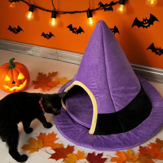 Halloween Soft Pet Sleeping House for Cat or Small Dog