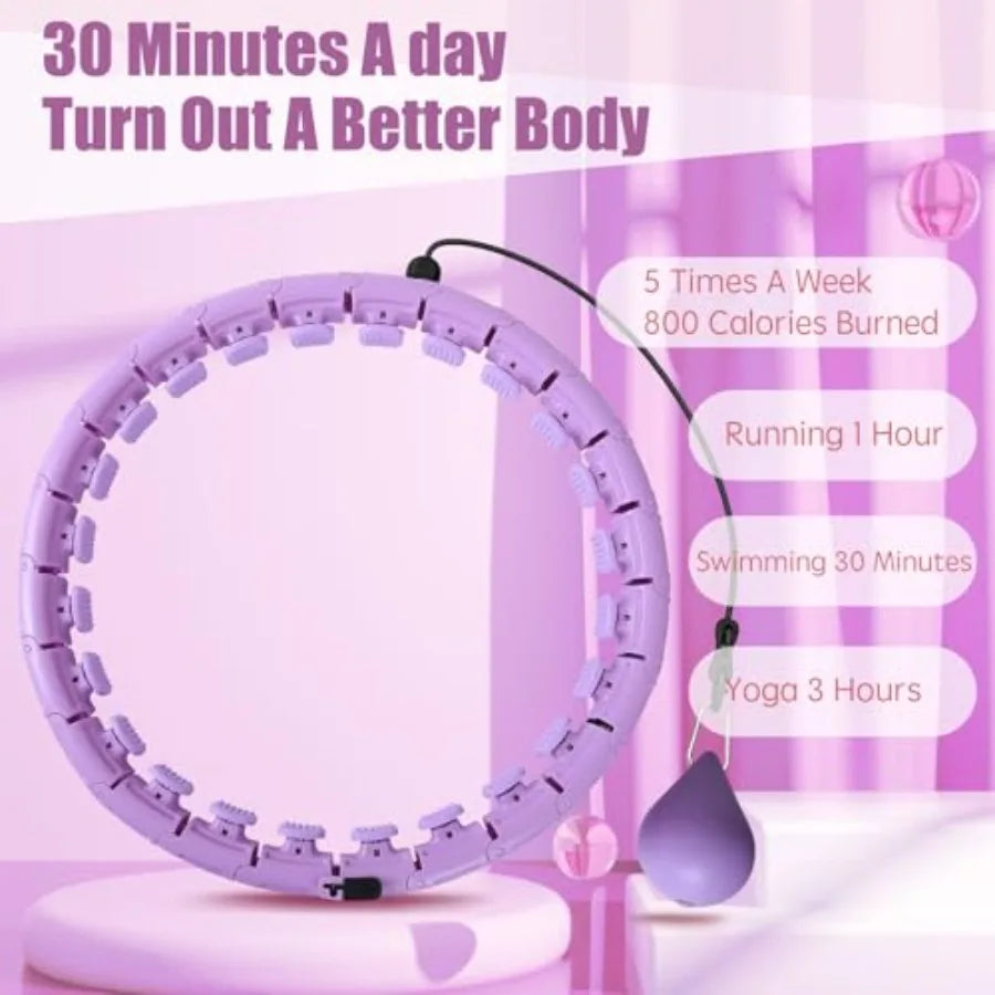 Waist Exercise Ring for Adults Weight Loss
