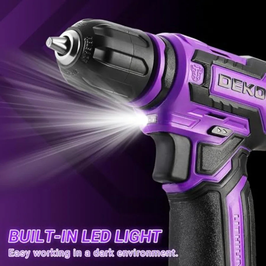 Cordless Drill 12V Power Drill Set 800RPM